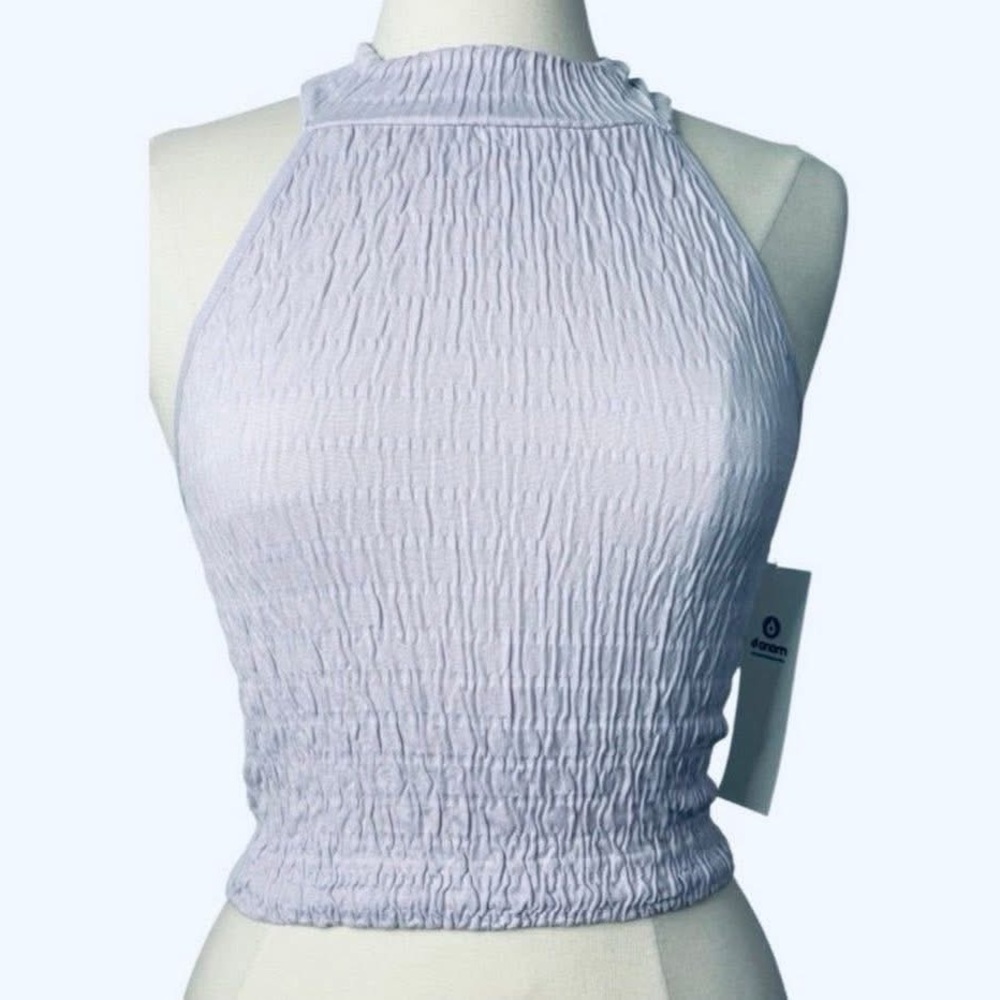 Mona B NWT Smocked Halter Style Top
Large